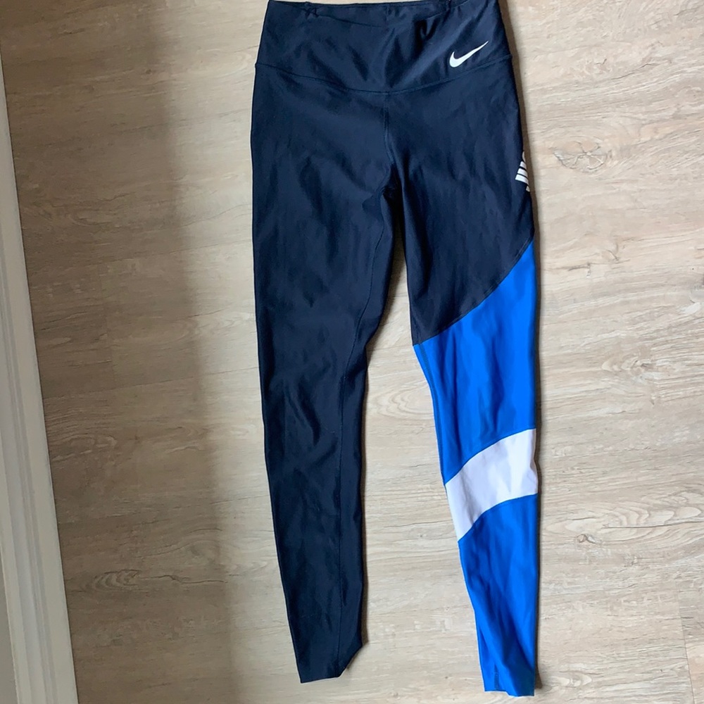 Nike Dri - Fit leggings, size small, navy GREAT CONDITION